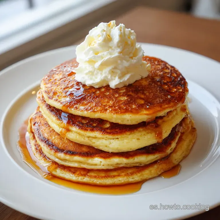 Tortitas de Manzana y Yogur: R&aacute;pido y Esponjoso
