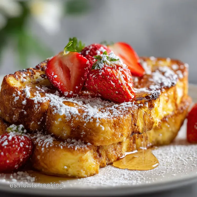 Tostada Francesa Receta: Cremosa y Crujiente