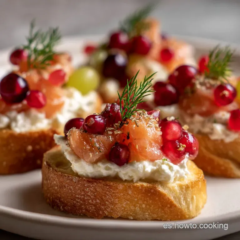 Canap&eacute;s de Navidad: Tr&iacute;o Festivo de &Uacute;ltimo Minuto